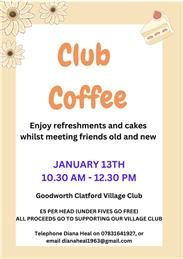 Club Coffee in January