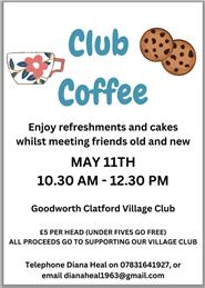 Club Coffee in May